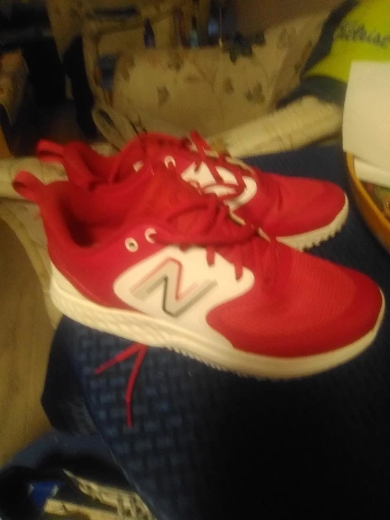 New Balance Red Baseball Cleats - photo 4