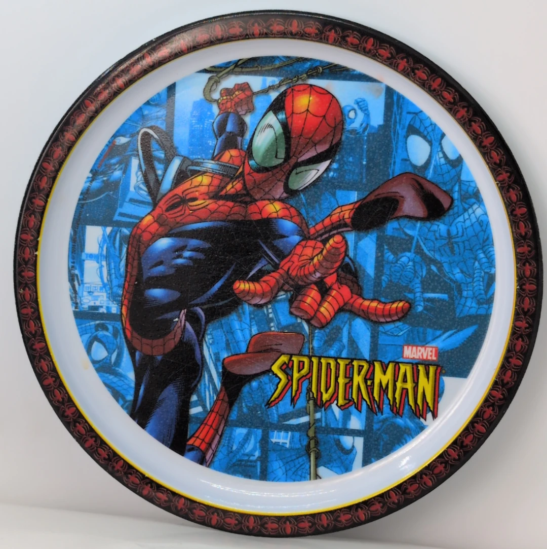 Spider-Man Melamine Plate by Zak! Designs