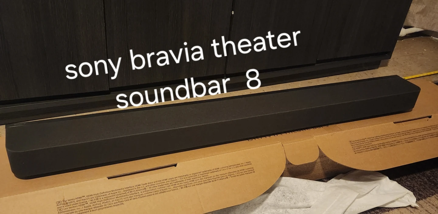 Sony BRAVIA Theatre Bar 8, Wireless Rear Speakers, and Subwoofer - photo 3