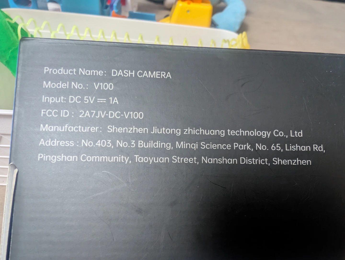 Dash Camera V100 QHD 2.5K - photo 4