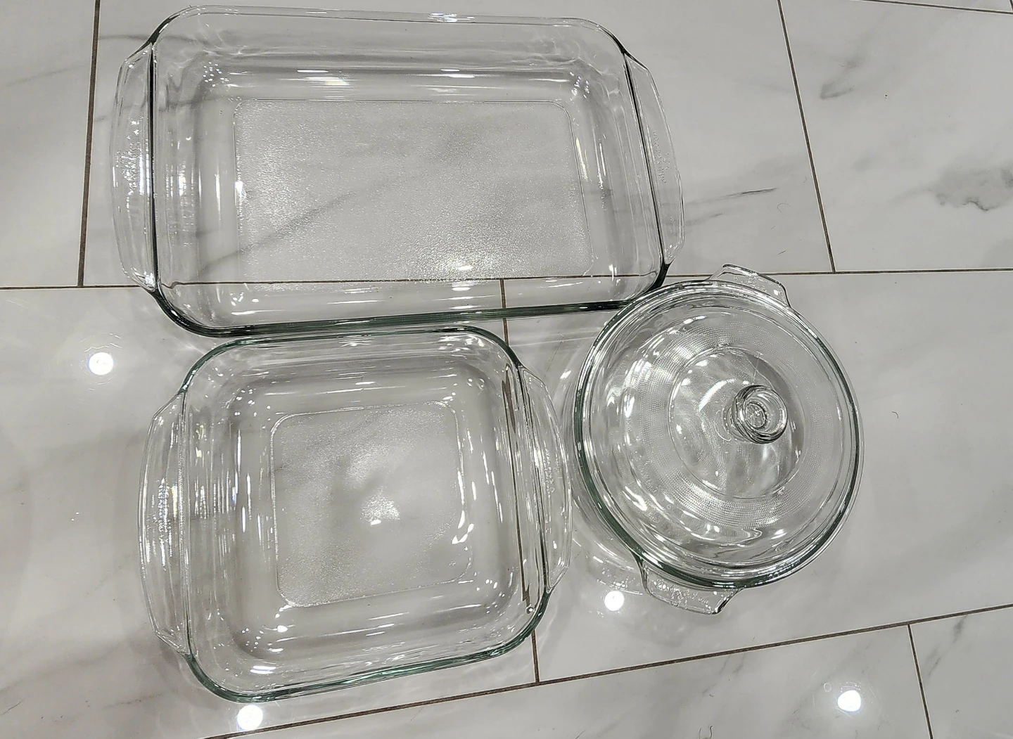3-Piece Glass Bakeware Set