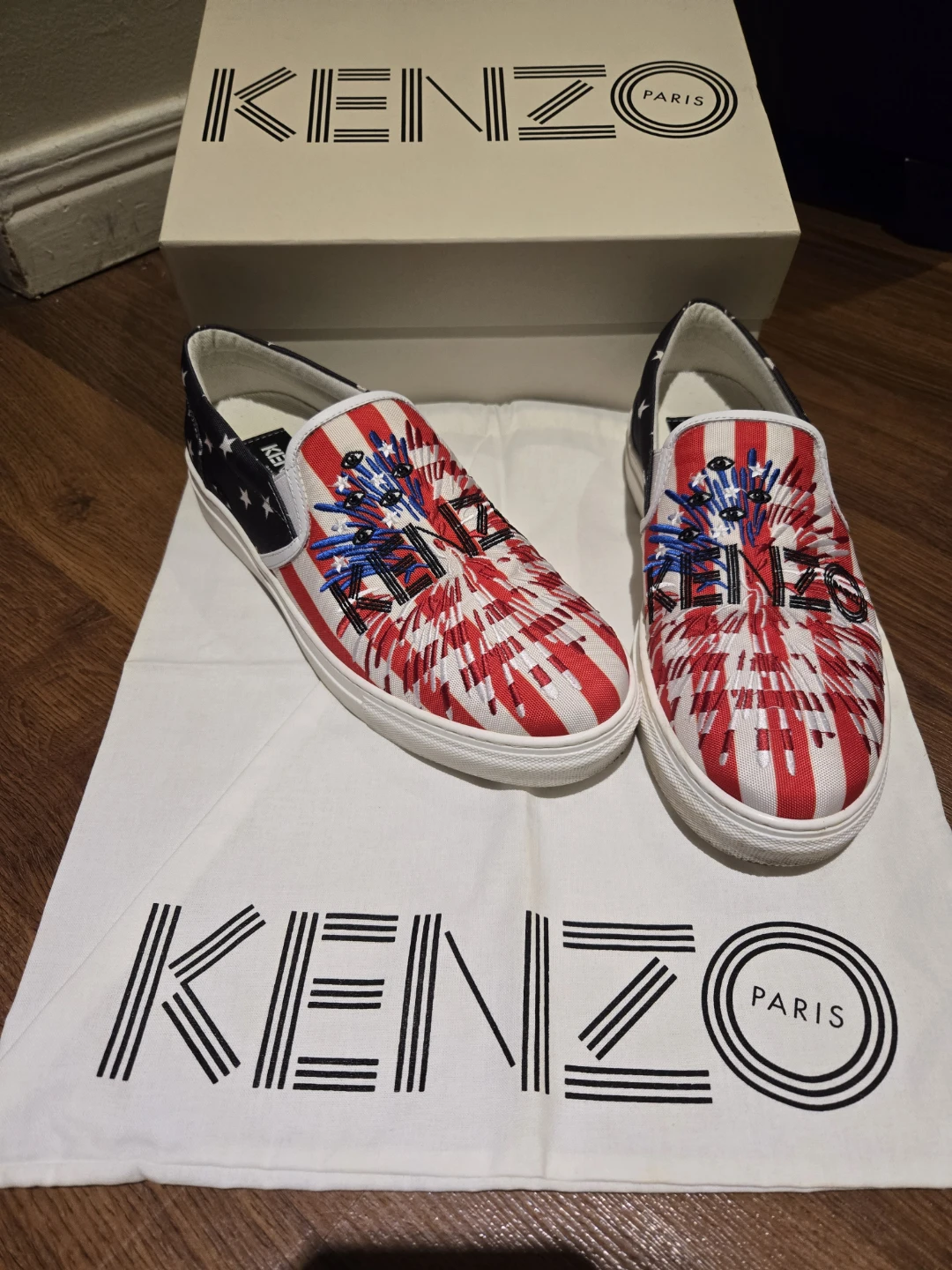 KENZO Paris Slip-On Shoes