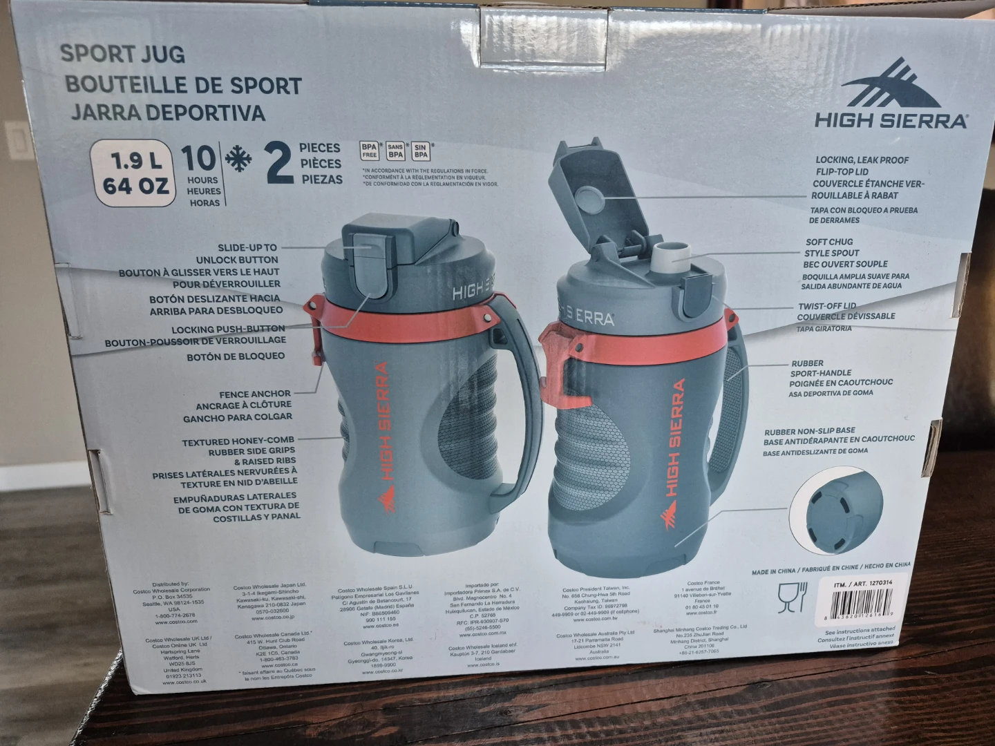High Sierra Sport Jug 1.9 L