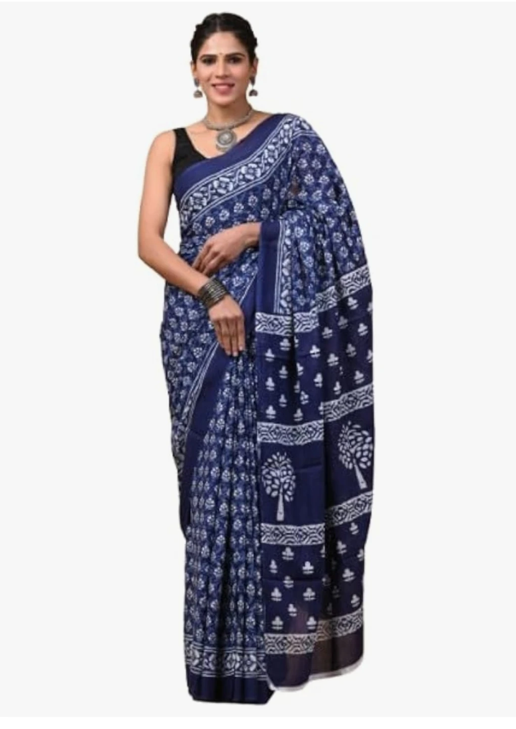 Printed Saree - photo 2