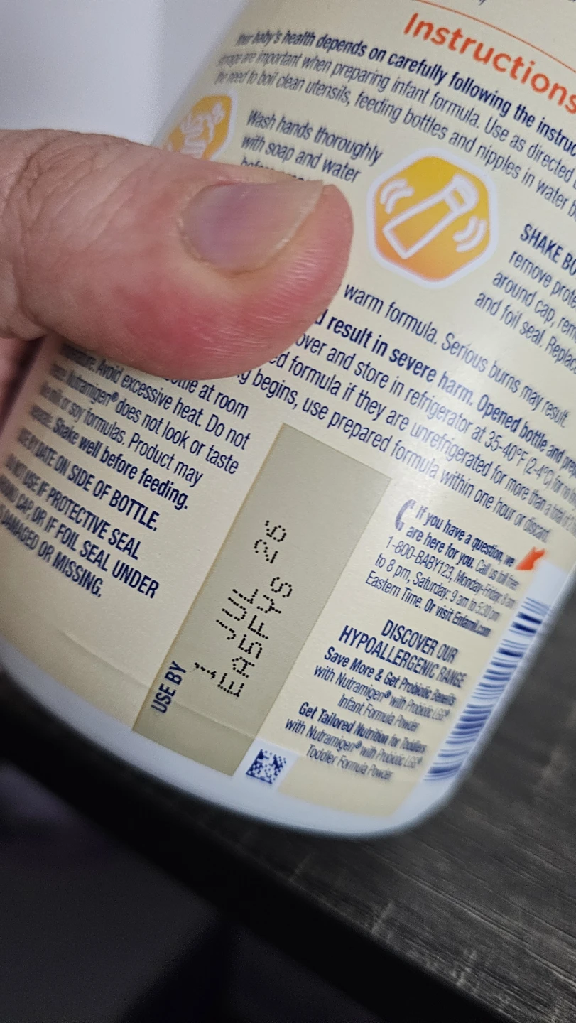 Enfamil Nutramigen Hypoallergenic Infant Formula 32 oz - photo 2