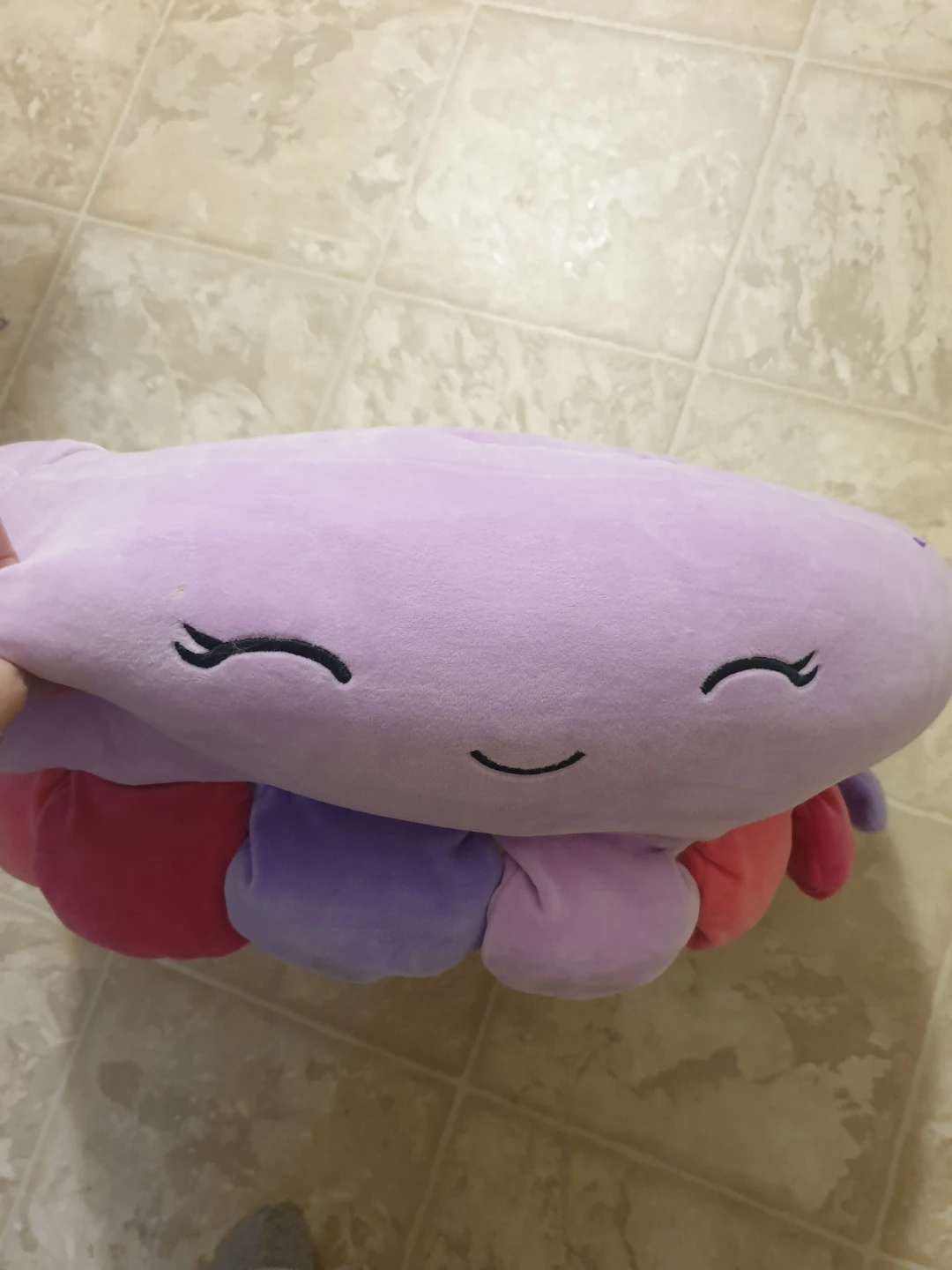 Purple Plush Pet Bed - photo 2