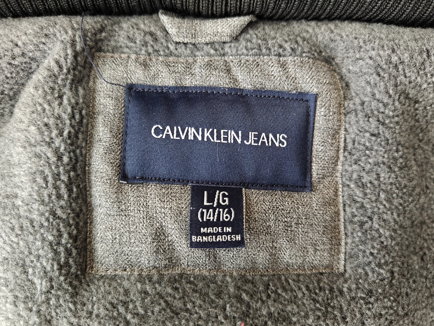 Calvin Klein Jeans L/G (14/16) Grey Winter Jacket - photo 2