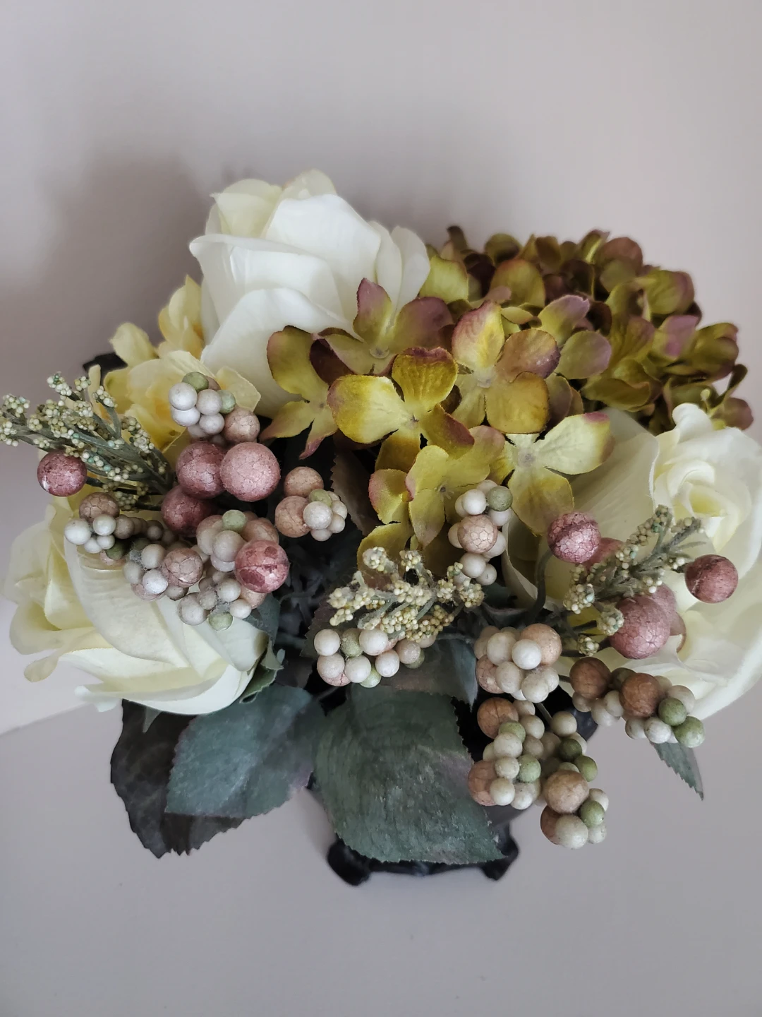 Vintage Artificial Flower Arrangement - photo 2