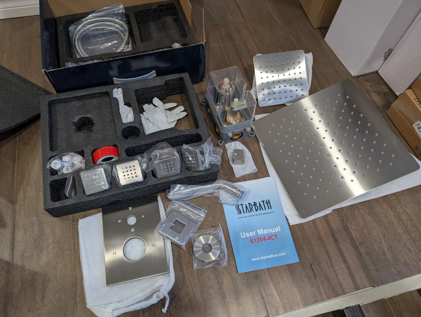 Brand New Rainfall Body Spray Jets Shower System Kit For Sale - photo 2