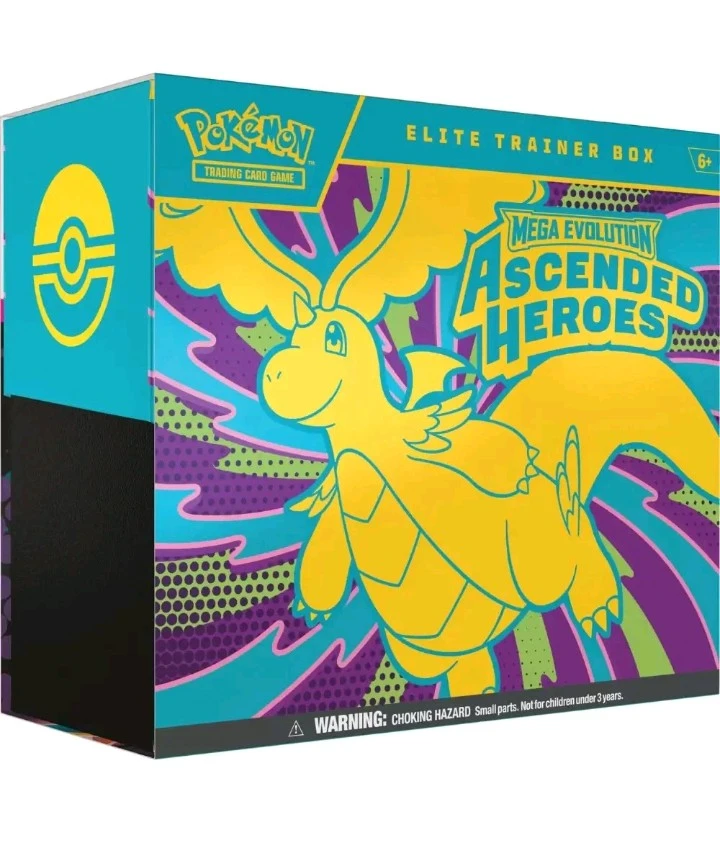 Pokemon  Elite Trainer Box - Mega Evolution Ascended Heroes