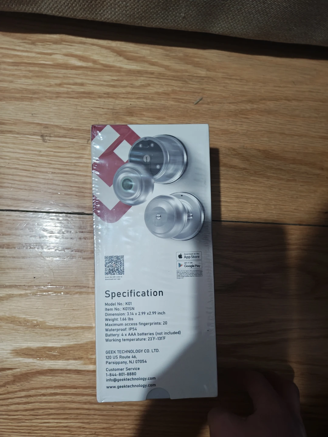 Geek Smart Knob - Fingerprint Access and App Control - photo 2