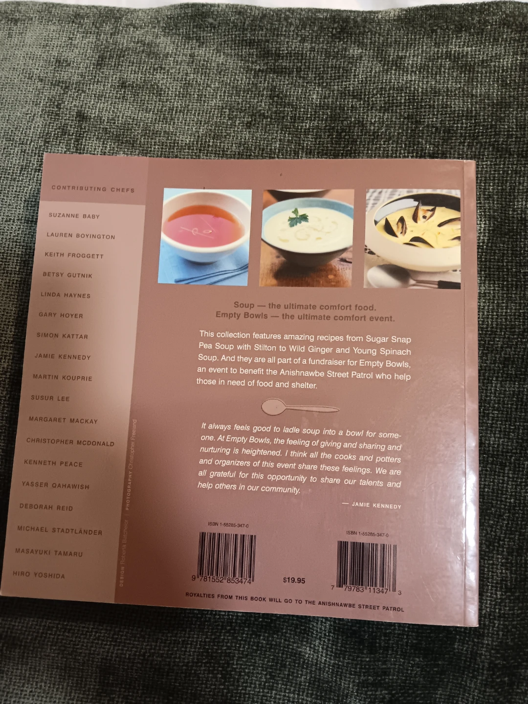 "🏆Great Soup Empty Bowls Cookbook" - photo 2