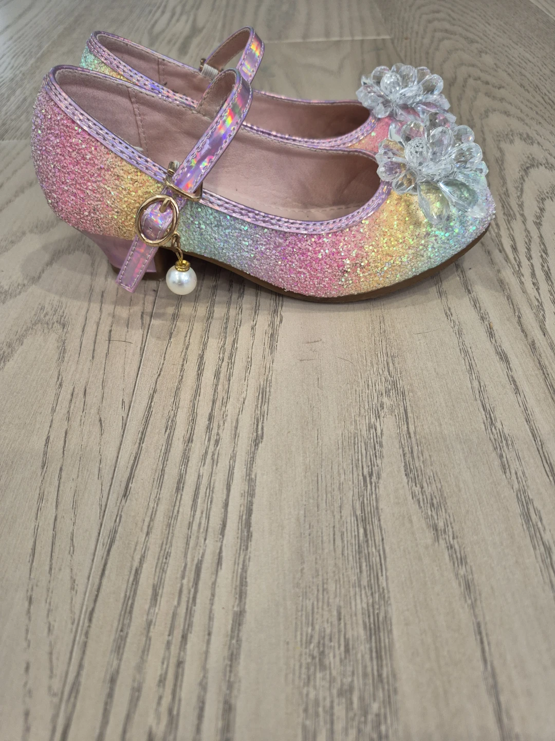 Girls Glitter Rainbow Shoes - photo 2