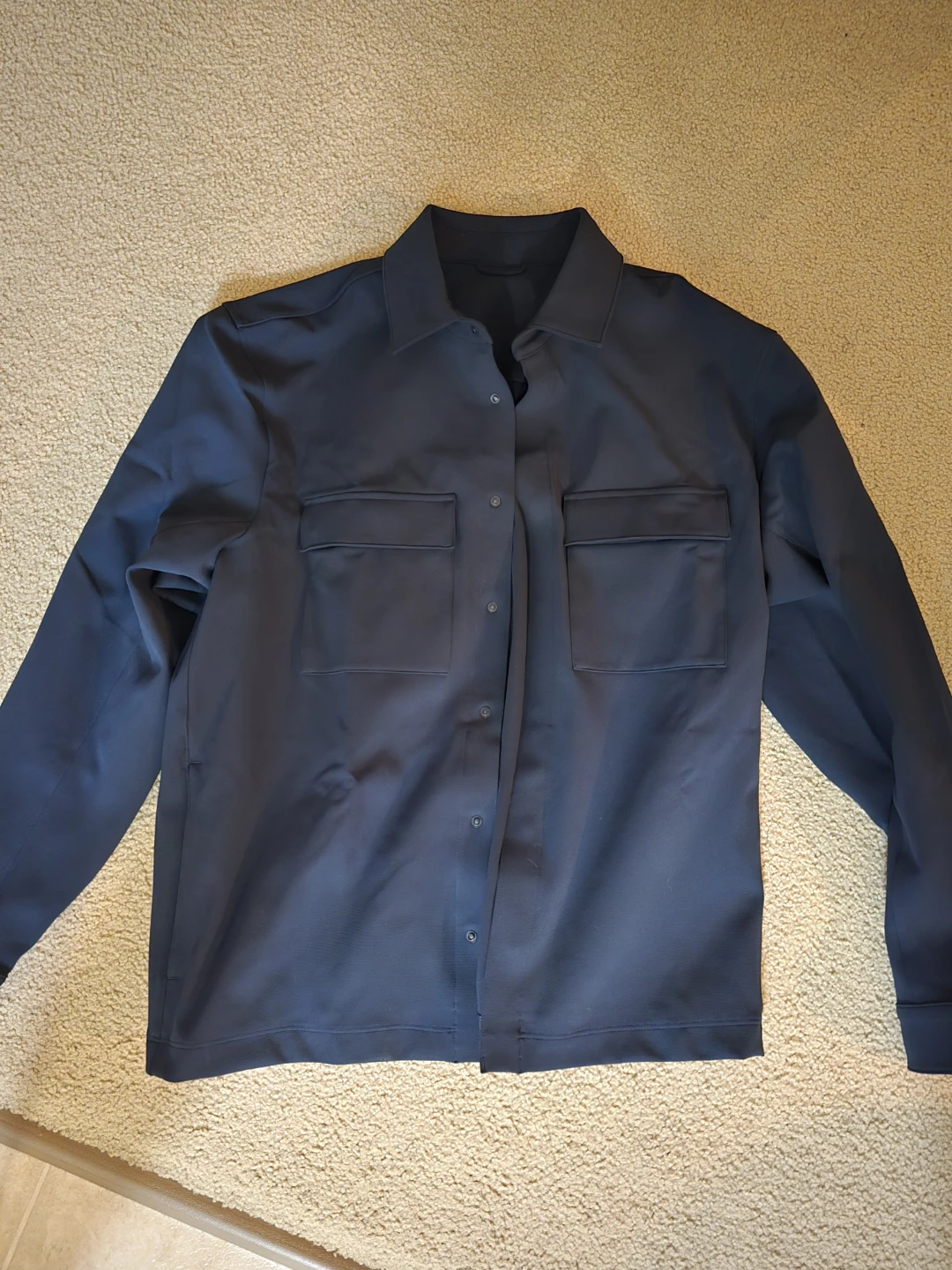 Lululemon Sojourn Overshirt - Navy Blue - photo 2