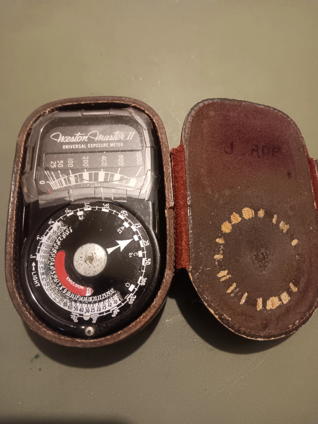 Weston Master II Universal Exposure Meter with Case