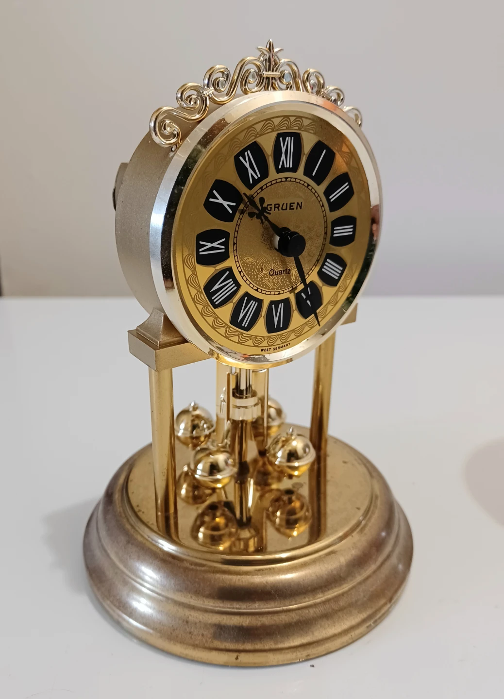 Vtg German Gruen Quartz Clock - photo 2