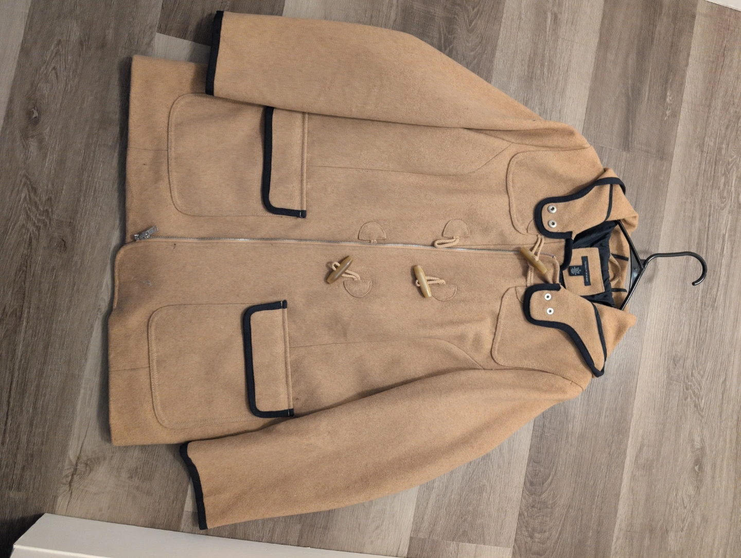 Tommy Hilfiger Women's Tan Duffle Coat
