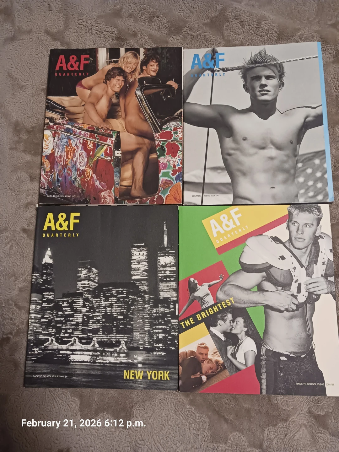 Abercrombie & Fitch Quarterly Magazines Collection - photo 2