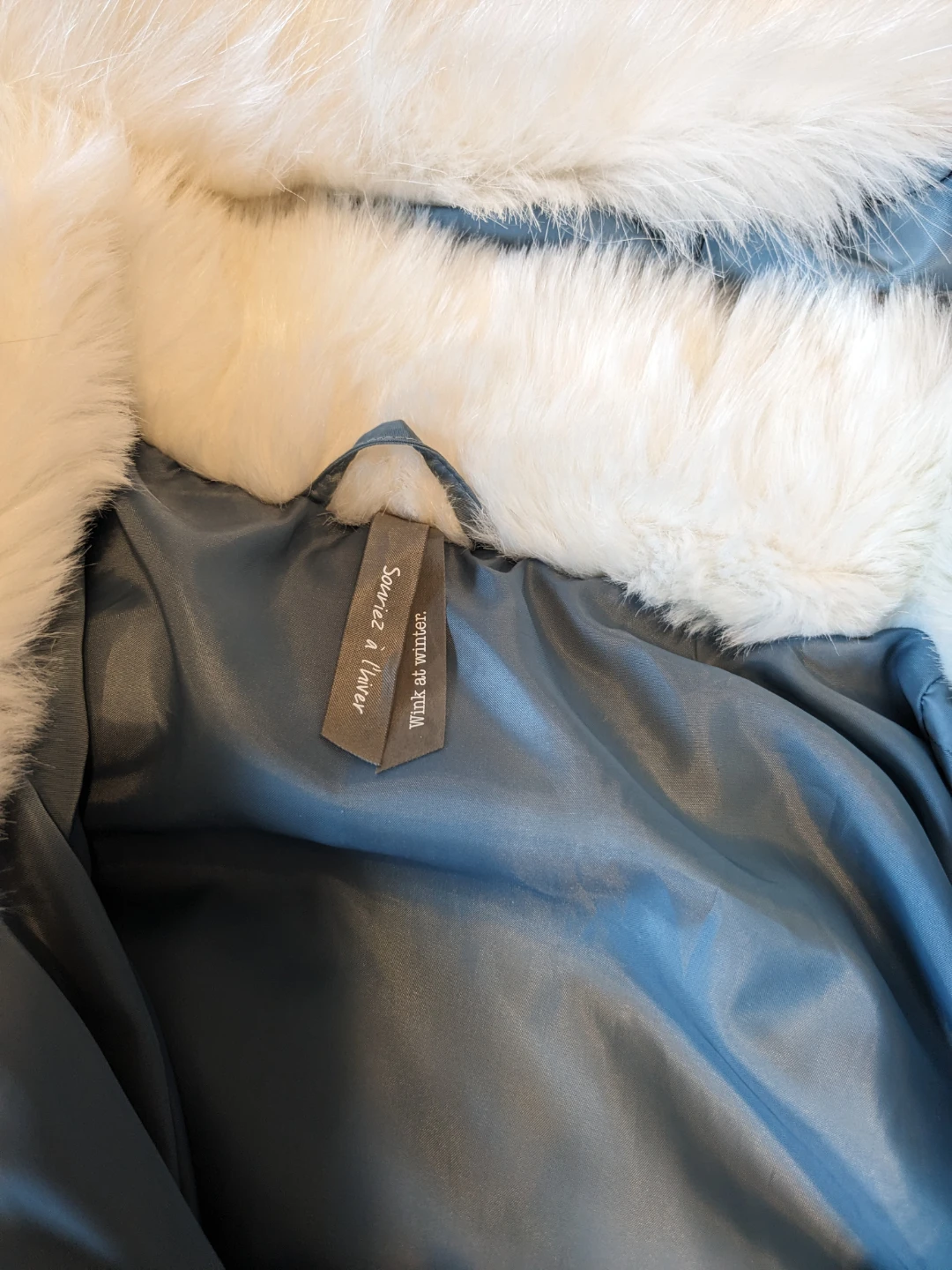 Penningtons Puffer Jacket with Faux Fur Hood - photo 2