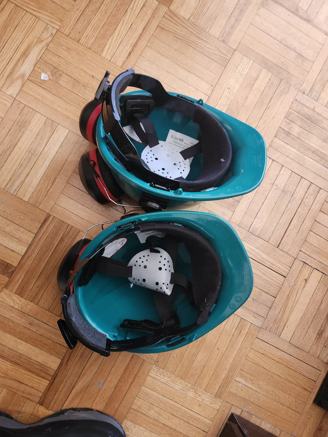 Two Condor Hard Hats with Earmuffs - photo 3