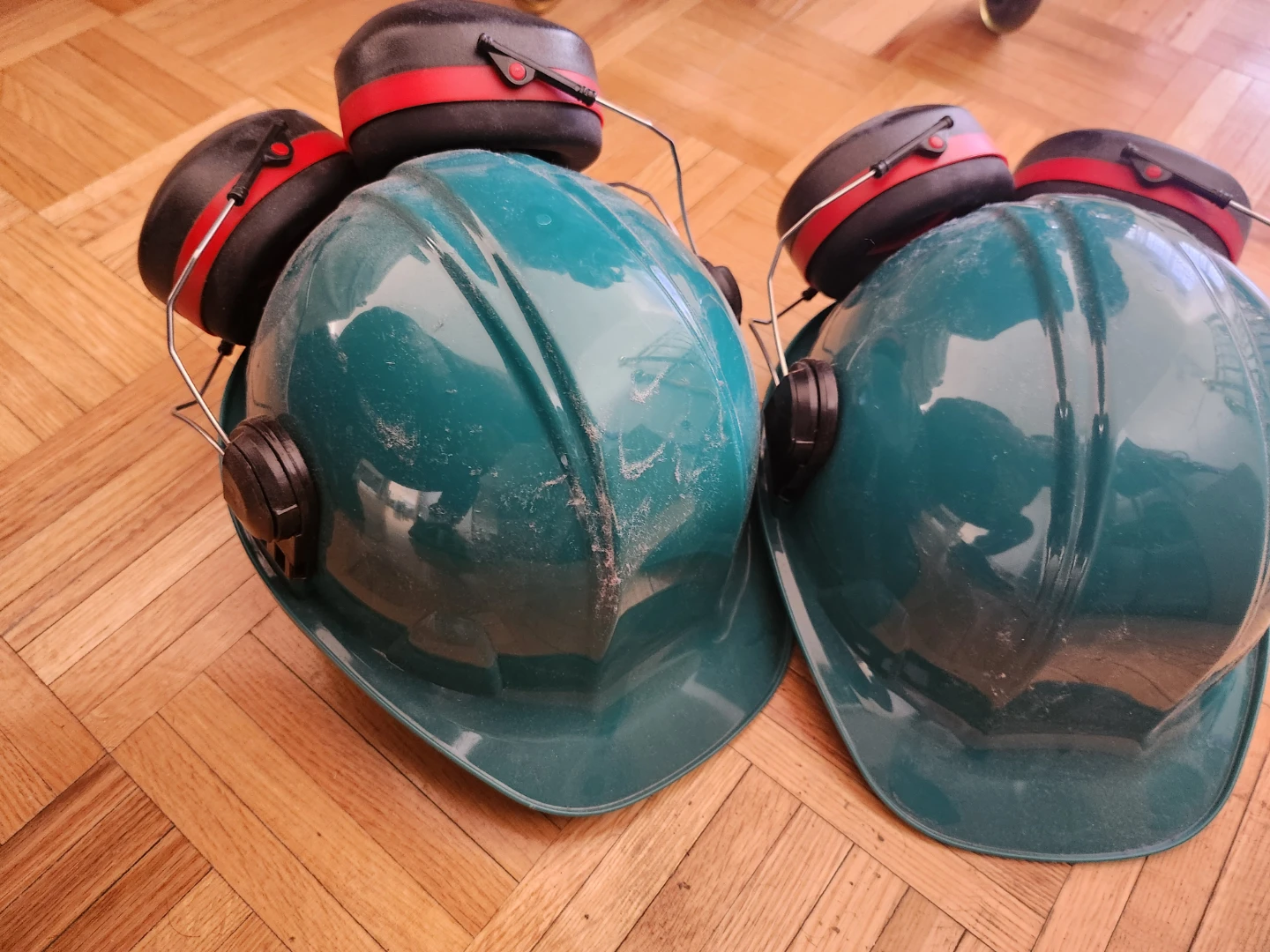 Two Condor Hard Hats with Earmuffs - photo 4