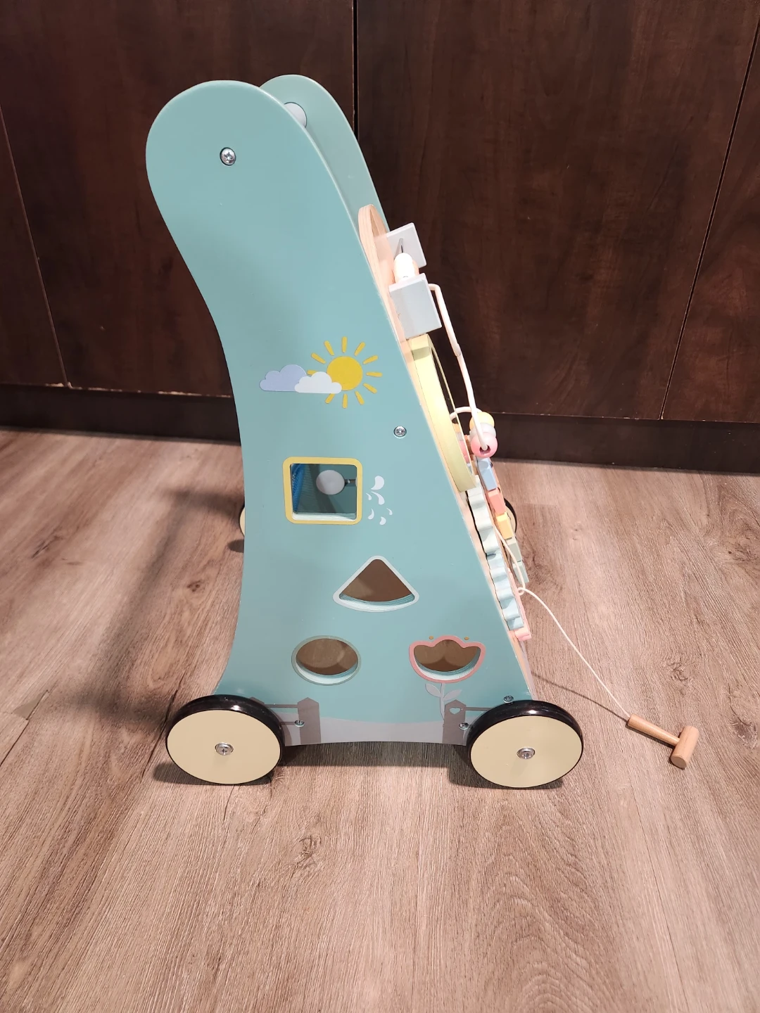 Wooden Baby Walker Activity Center - photo 2