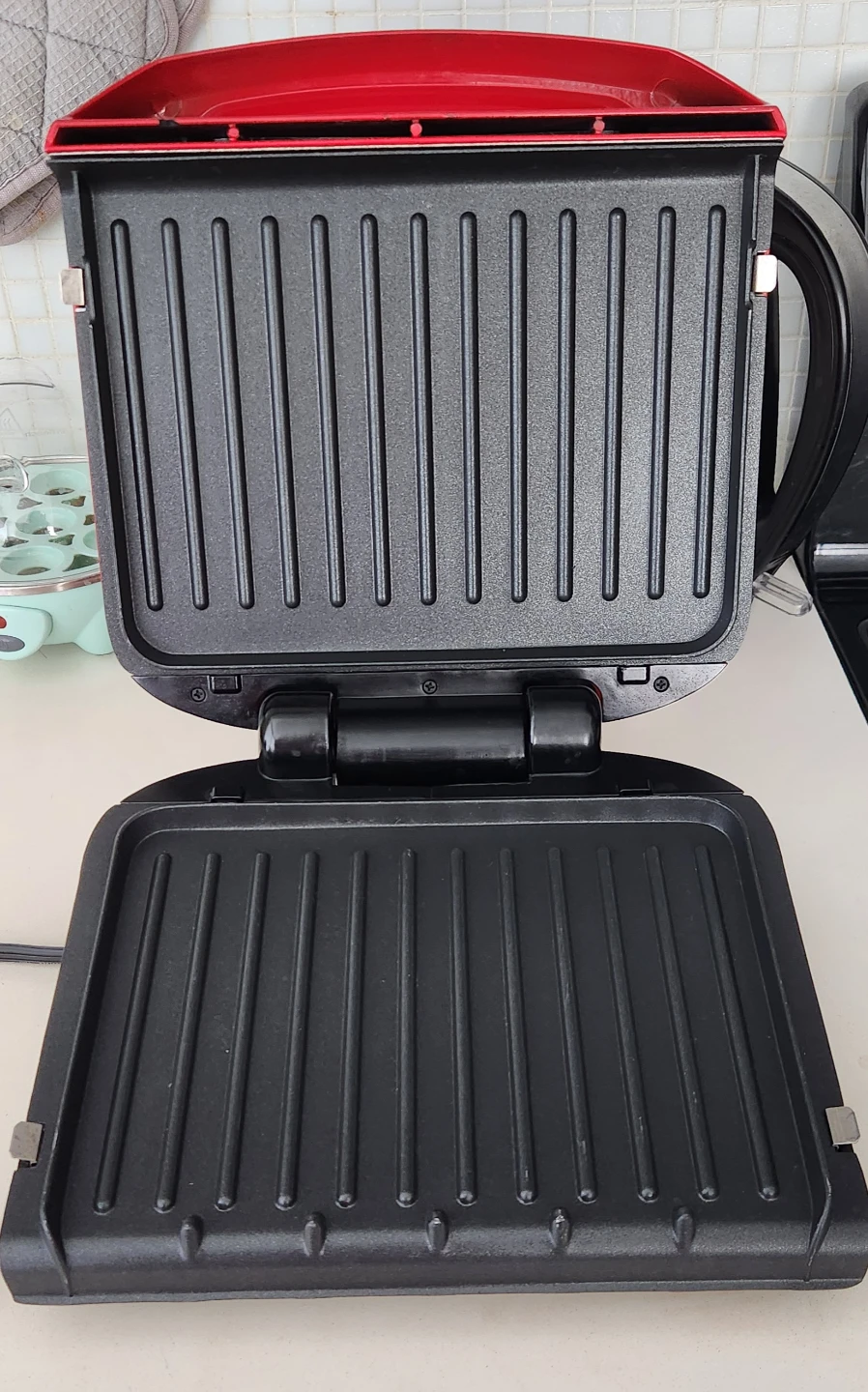 George Foreman Champ Grill - Red - photo 4