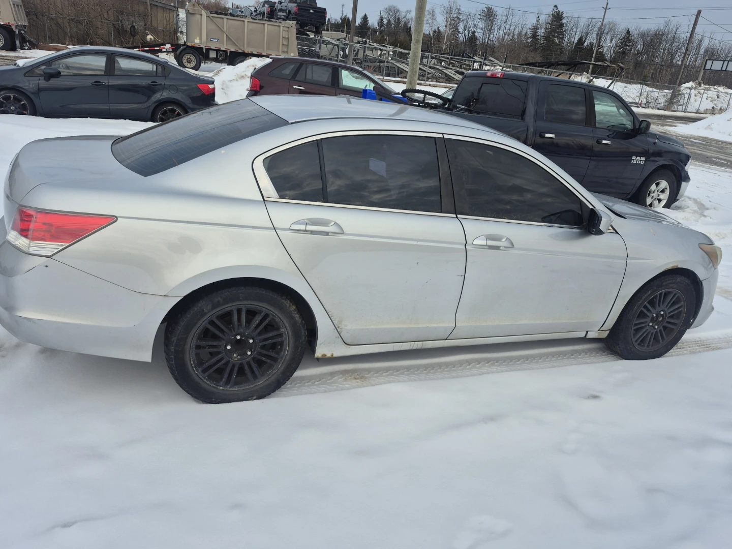 2008-2012 Honda Accord Silver Sedan - photo 2