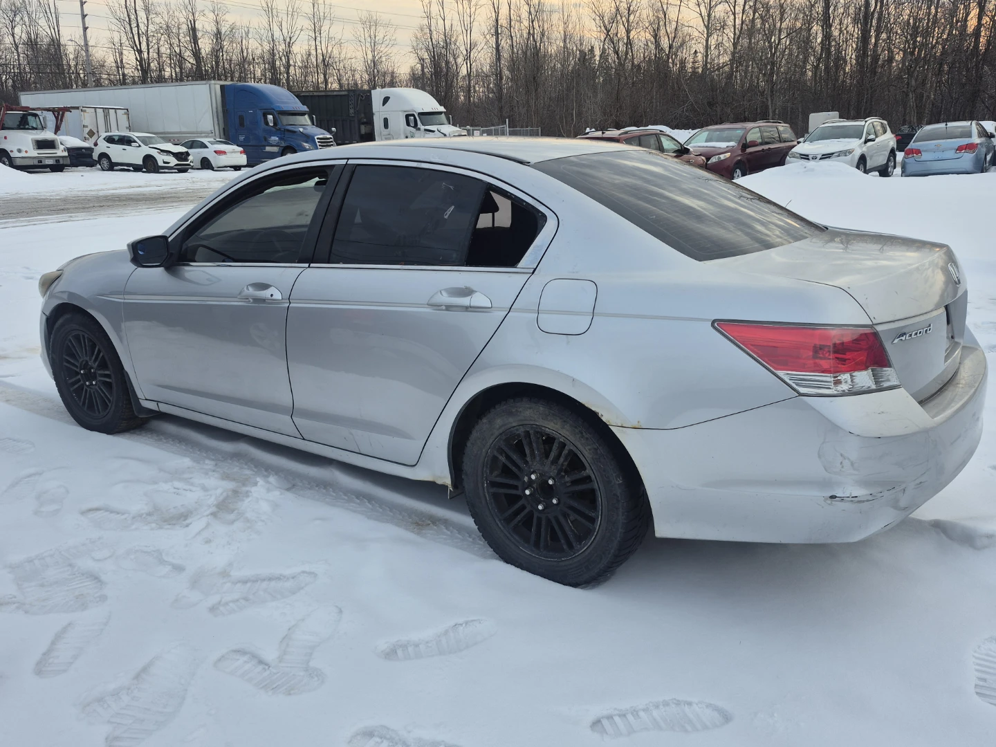 2008-2012 Honda Accord Silver Sedan - photo 3