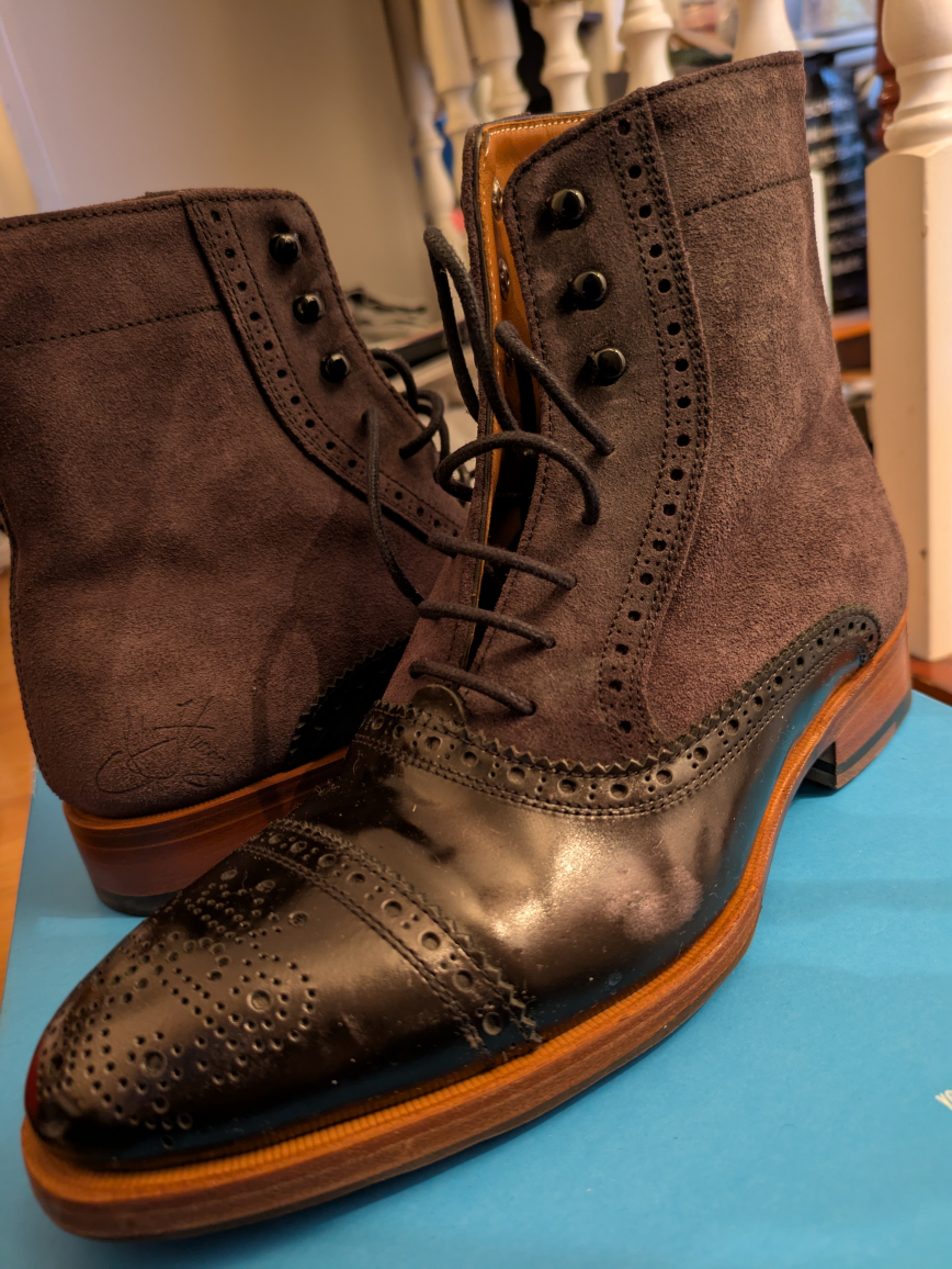 🏆John Fluevog women's shoe/boot. Sz 7