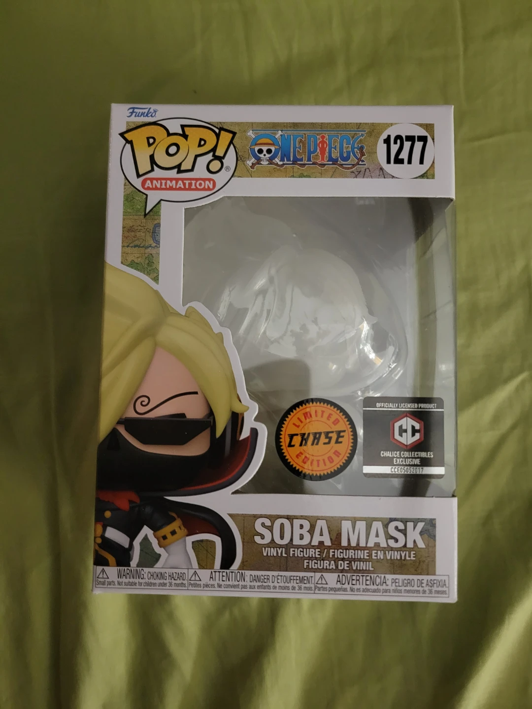 Funko Pop! One Piece Soba Mask #1277 Limited Chase Edition