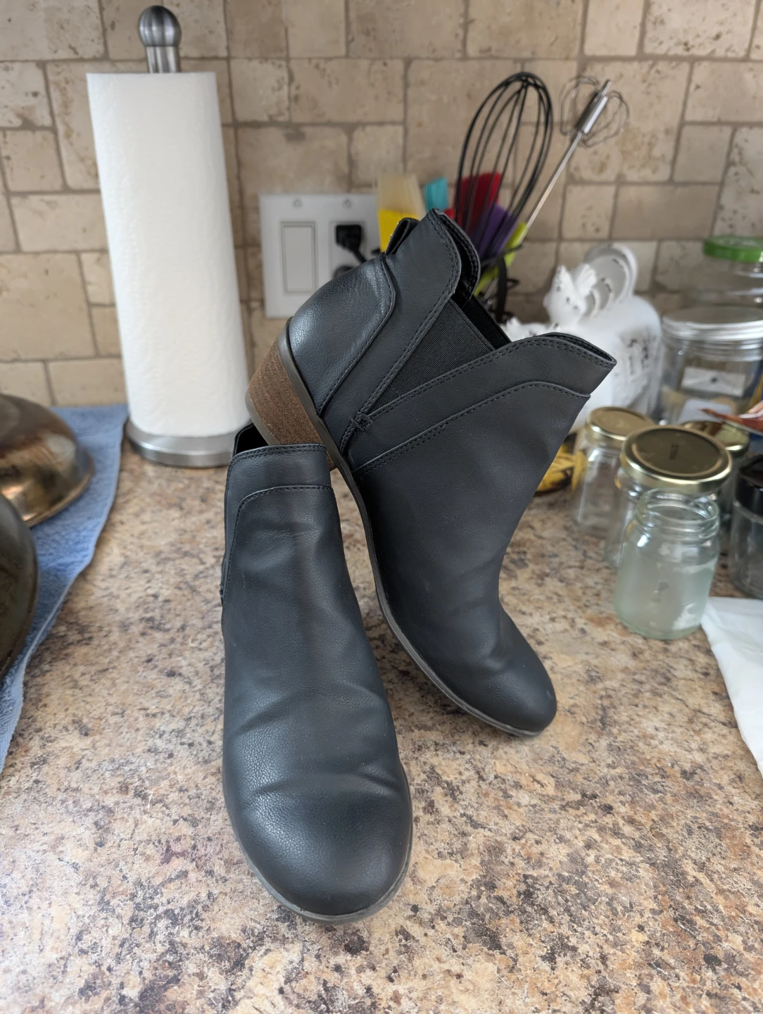 Circus by Sam Edelman Black Ankle Boots - Size 6 - photo 2