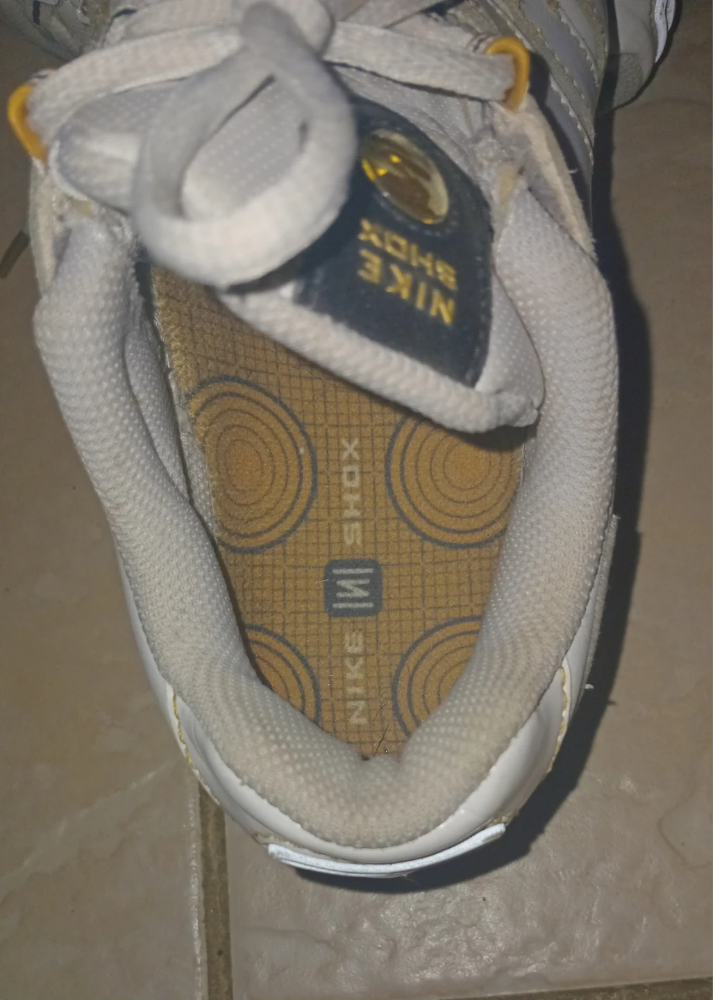 Women's Nike Shox white running shoes "🏆" - photo 5