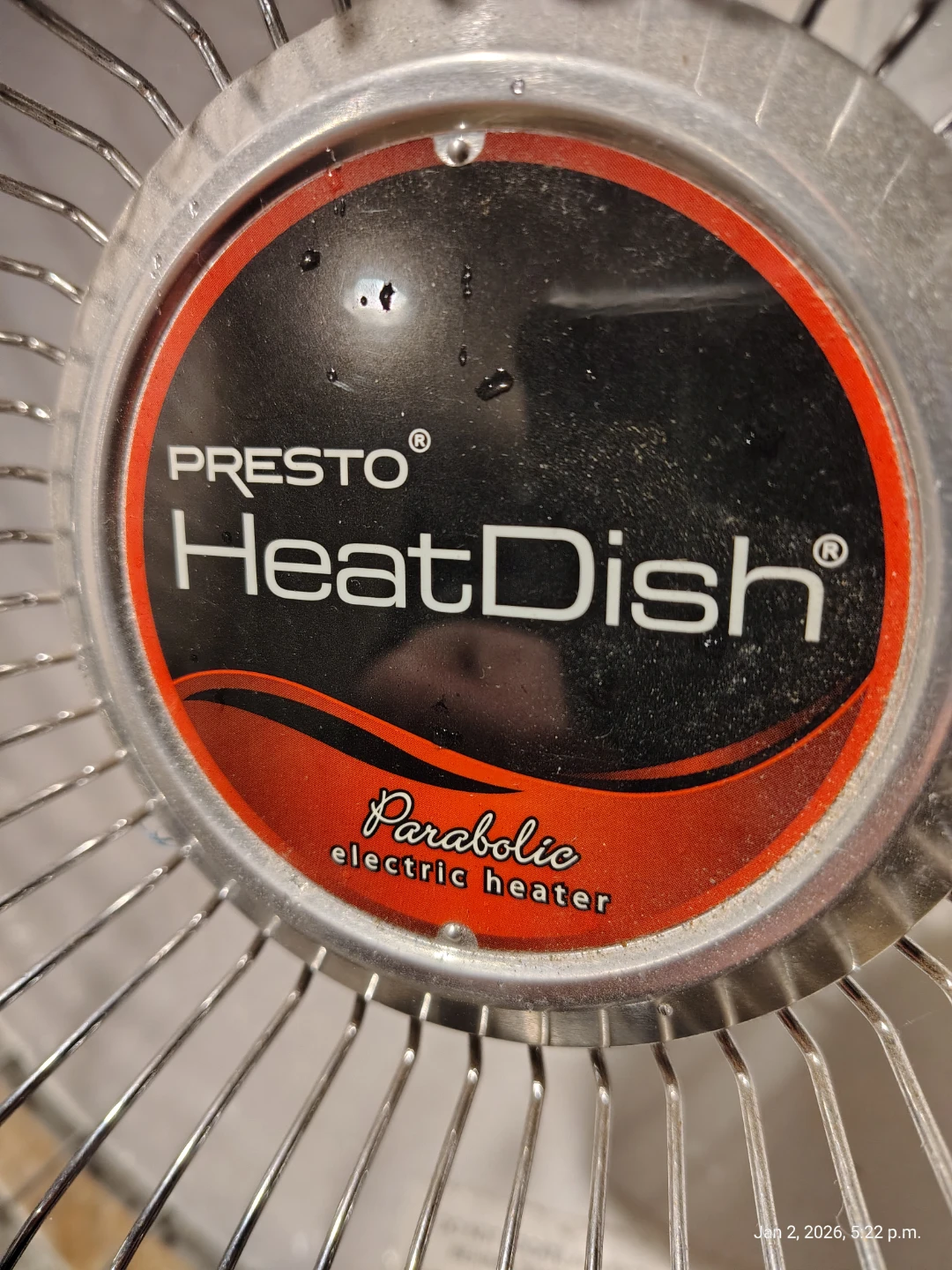 Presto Heat Dish 1000W Space Heater - photo 3