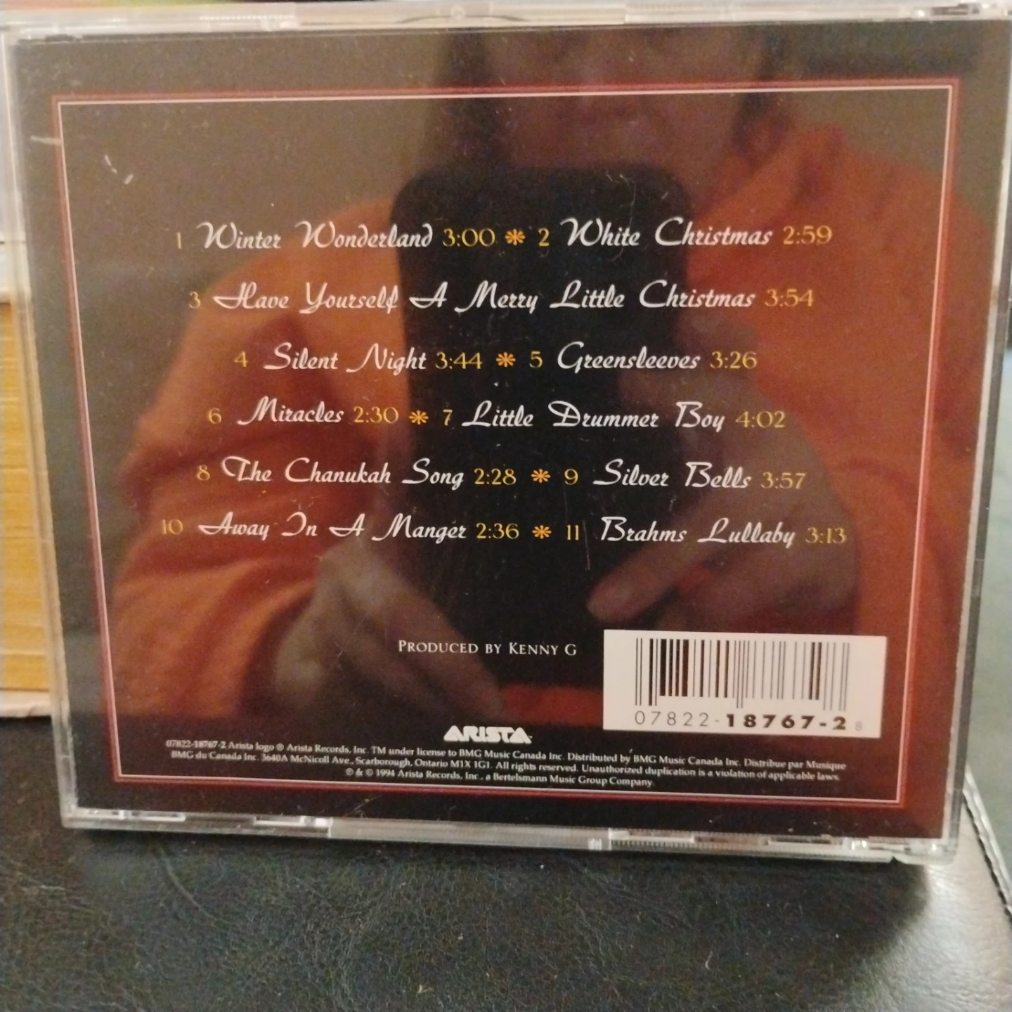Kenny G - Miracles: The Holiday Album CD - photo 2