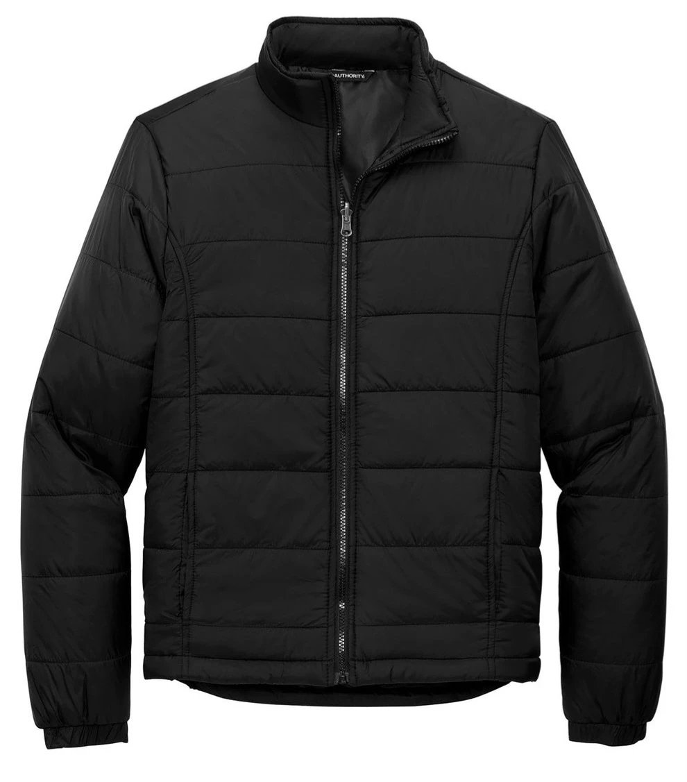 Port Authority Black Puffer Jacket - Size Small