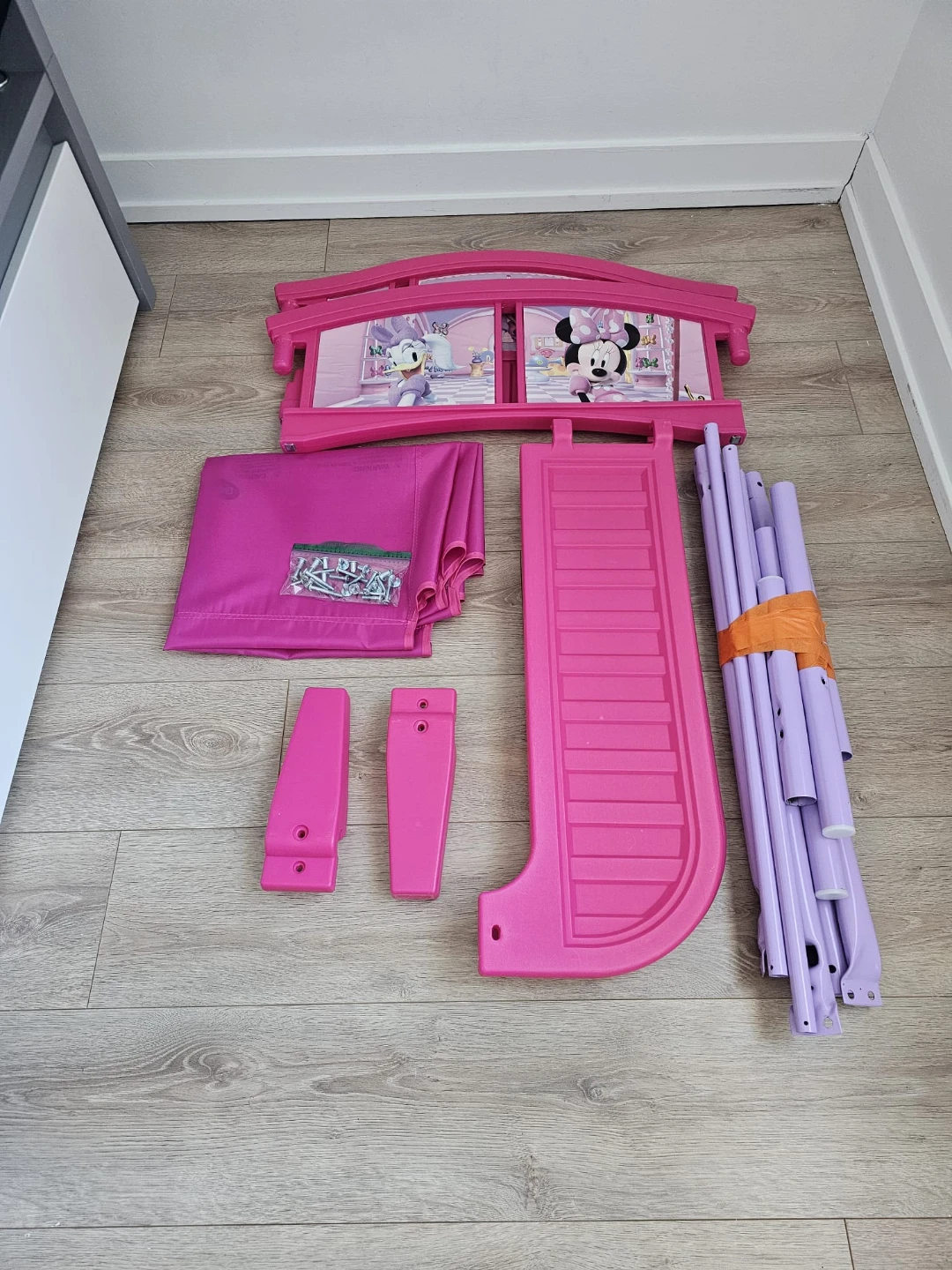 Minnie Mouse Toddler Bed + Organic Mattress - photo 3