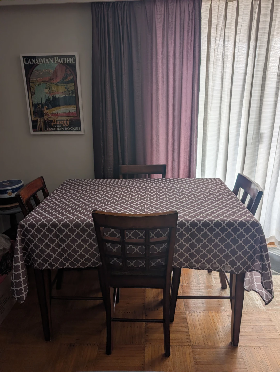 Free Wooden Dining Table + 6 chairs