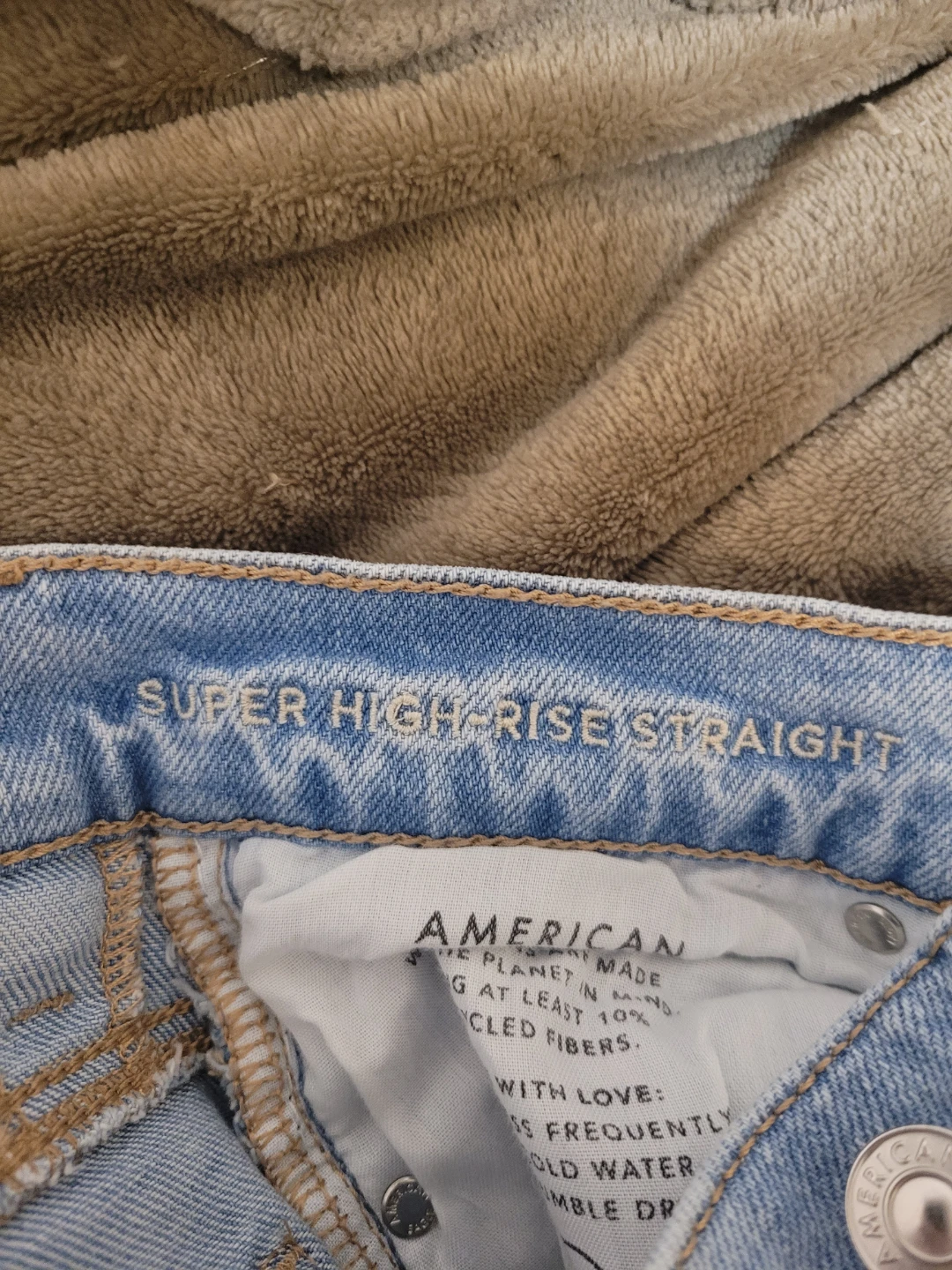 American Eagle Super High-Rise Straight Jeans - photo 3