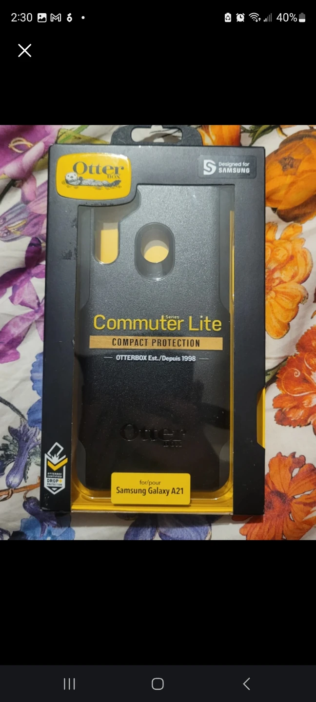 OtterBox Commuter Lite Case for Samsung Galaxy A21 🧡