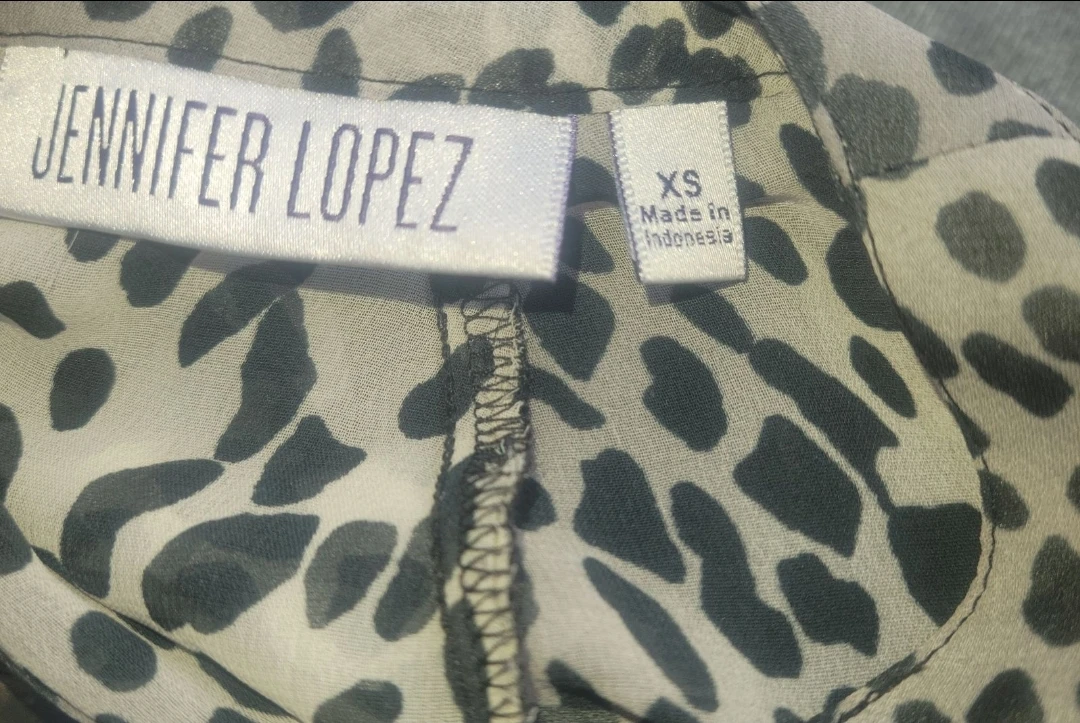 Jennifer Lopez Women's Animal Print Blouse - XS - photo 4