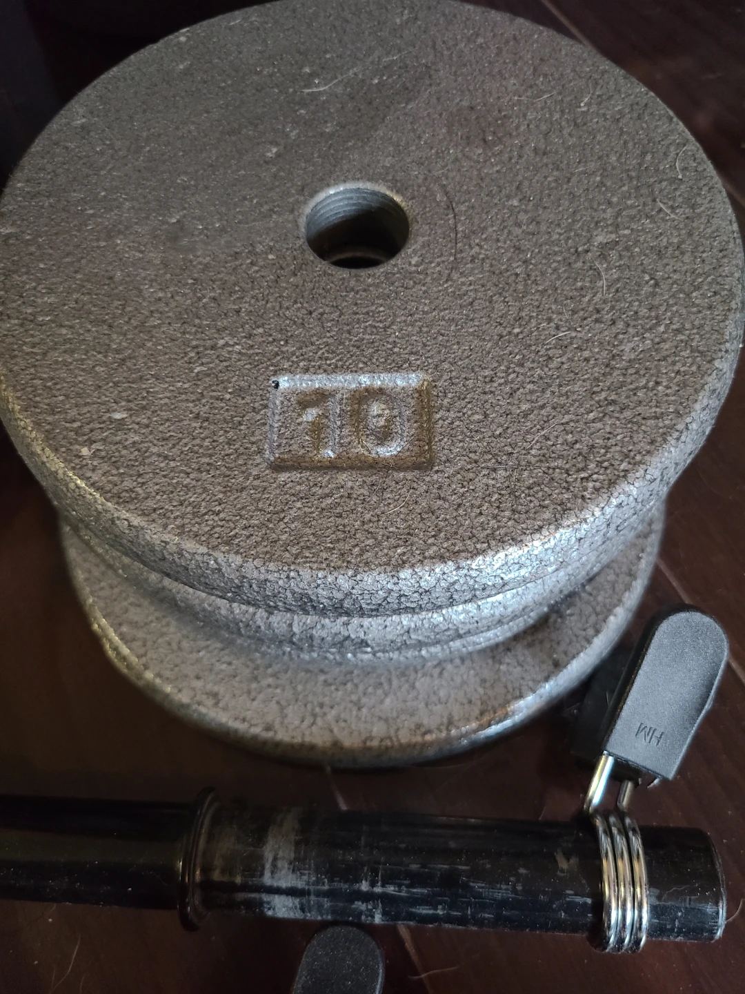 Weight Plates and Dumbbell Bars Set - photo 3