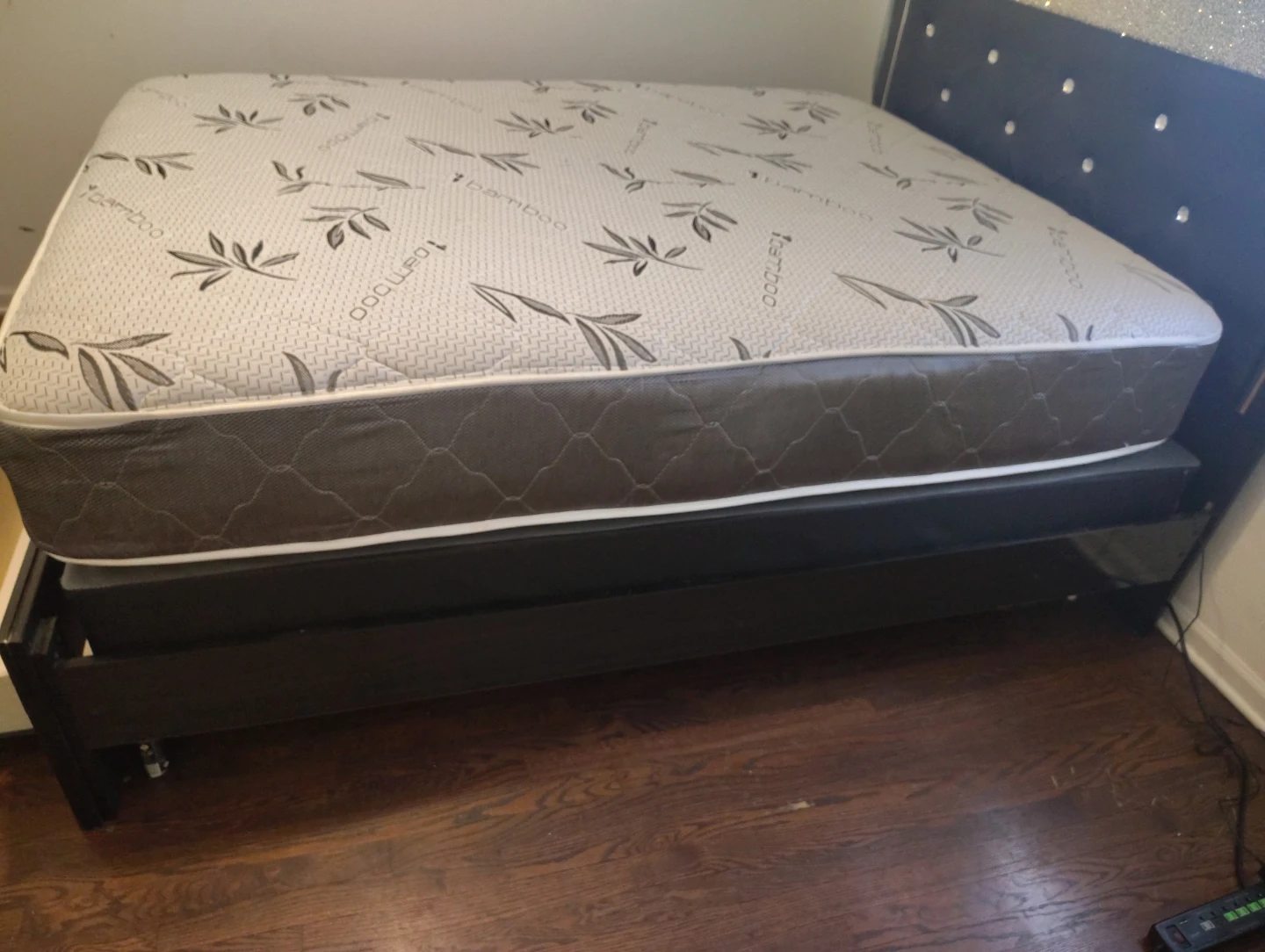Bamboo Mattress with Storage Bed Frame - photo 3