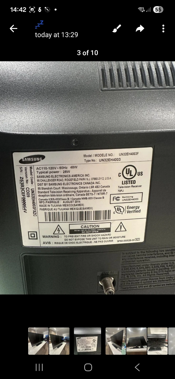 Samsung UN32EH4003F 32-inch LED TV - photo 2