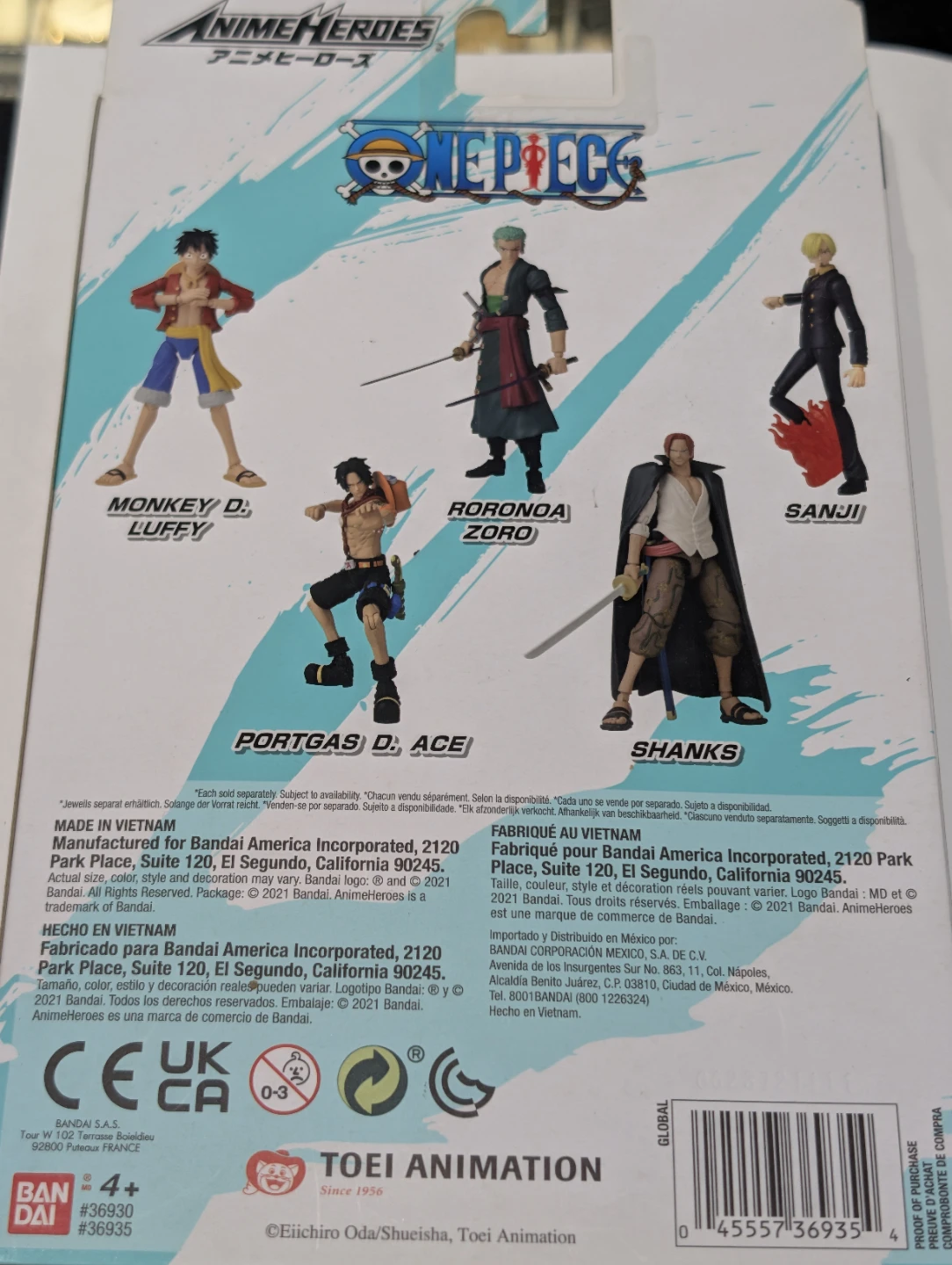 Shanks One Piece Action Figure - photo 2