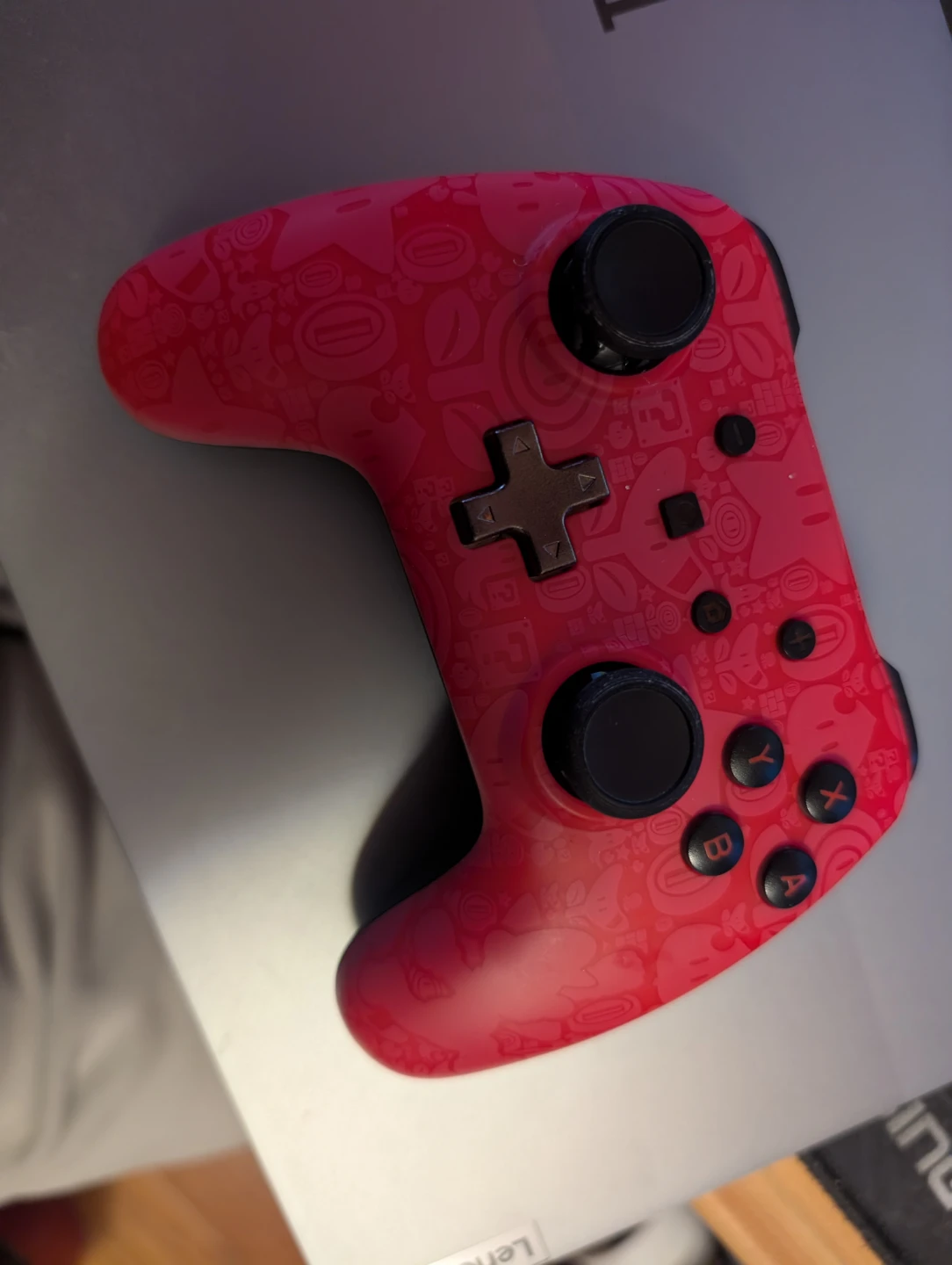 Red Super Mario Themed Switch Controller - photo 2