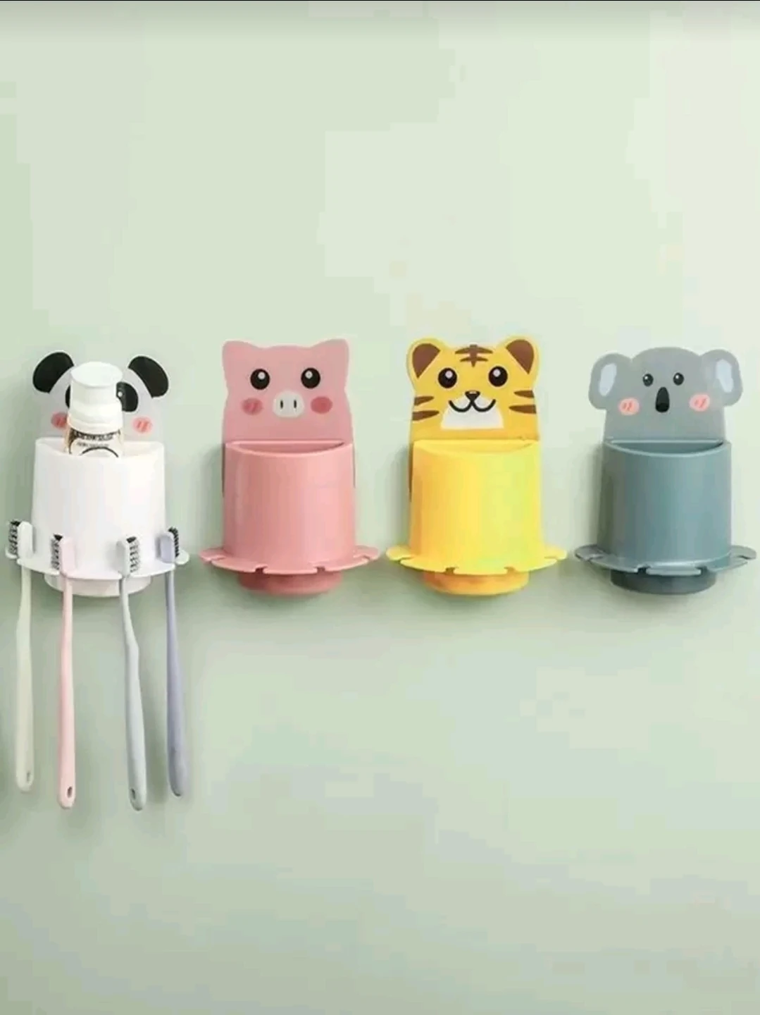 Cute Animal Toothbrush Holder - photo 2