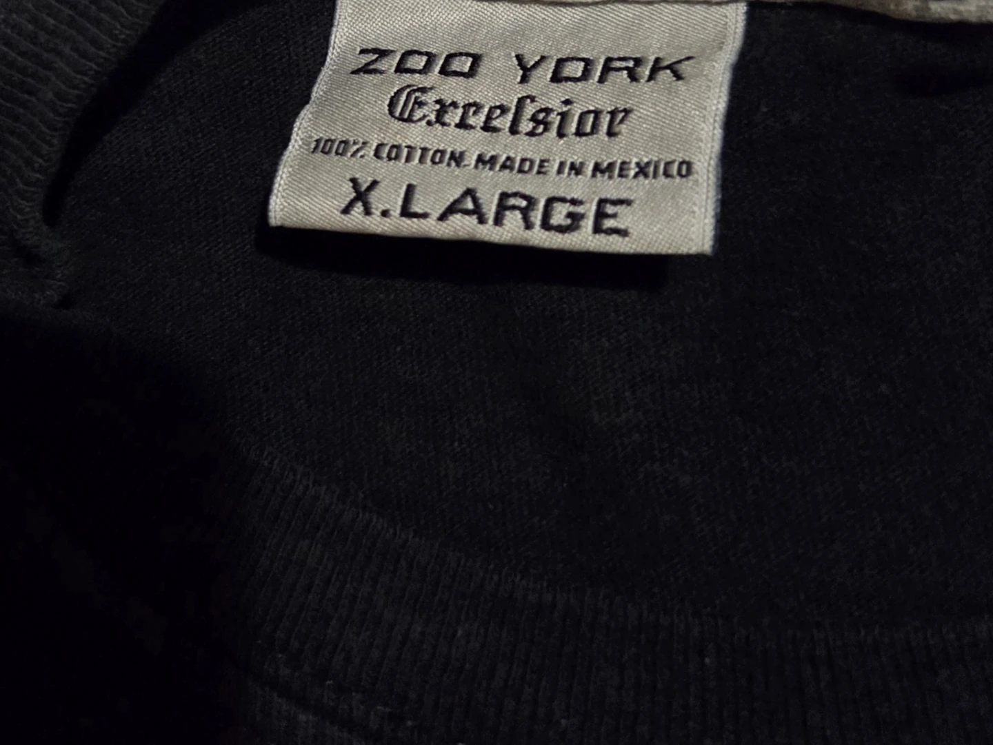 #Free🤎Zoo York Excelsior T-Shirt X-Large Black - photo 2