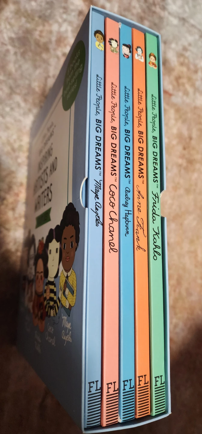 Little People, BIG DREAMS Inspiring Artists and Writers Gift Set - photo 2