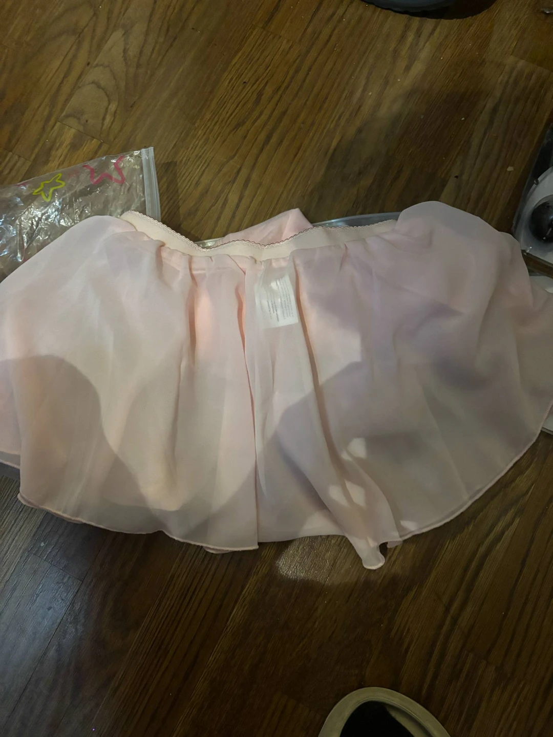 Pink Ballet Outfit with Leotard, Skirts, and Shoes